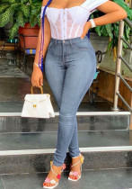 Women Casual Stretch Slim Denim Pants Women Casual Stretch Slim Denim Pants