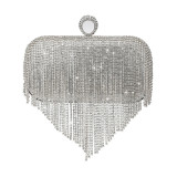 Rhinestone Tassel Women'S Formal Party Eveing Handbag