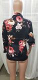 Women's Spring Autumn Tops Long Sleeve Shirts Printed Blouse Women