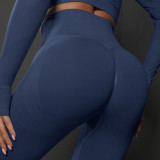 Spring Summer seamless peach hip training yoga pants women's sports running buttocks body fitness pants