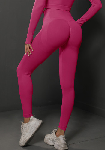 Spring Summer seamless peach hip training yoga pants women's sports running buttocks body fitness pants