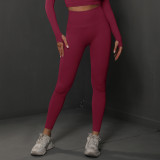 Spring Summer seamless peach hip training yoga pants women's sports running buttocks body fitness pants