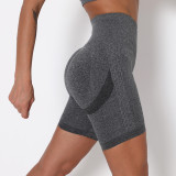 High Waist Butt Lift Sports Shorts Tight Fitting Gym Pants Quick Dry Training Running Yoga Pants