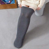 Plus Size over-the-knee stockings cotton socks High Stretch high socks