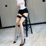 Women'S Sexy Sexy Garter Stockings  Temptation Thin Knee-Length Stockings Body Socks