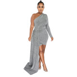 Sexy Slim Fit Solid Dress