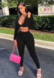 Women Casual Yoga Exercise Two Piece