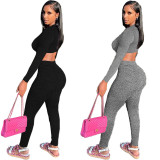 Women Casual Yoga Exercise Two Piece