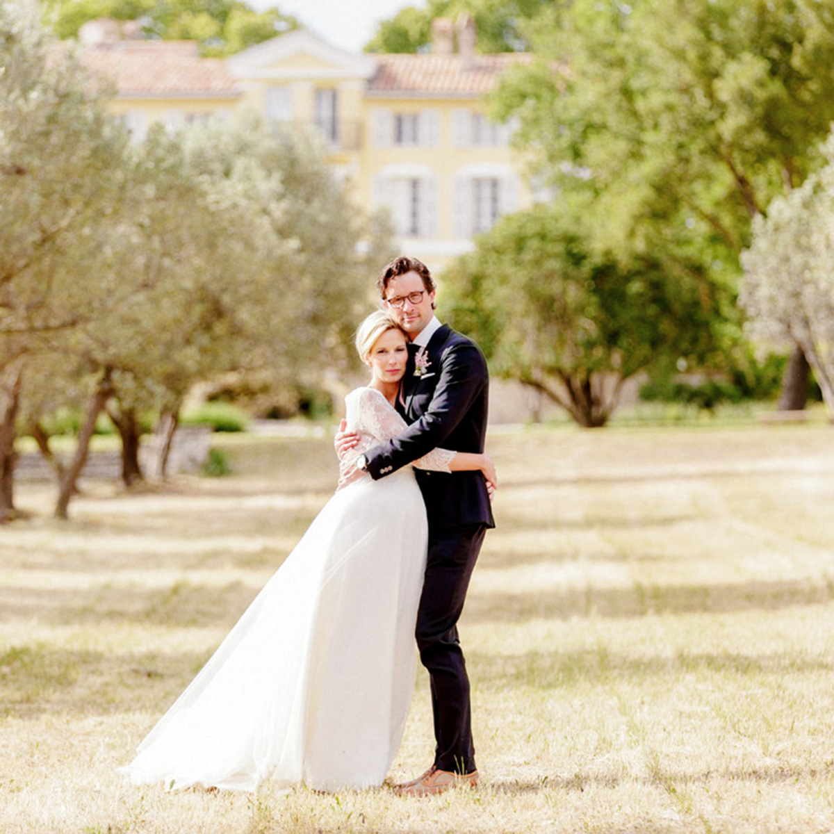 Women'S Lace Chiffon Long-Sleeved Maternity Fluttering Tail Dress Long Party Dress Wedding Dress