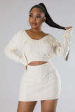 Women Sexy Sweater Bodycon Dress