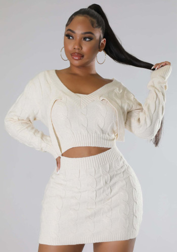 Women Sexy Sweater Bodycon Dress