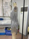 Women Sleeveless Fringe Strap Dress