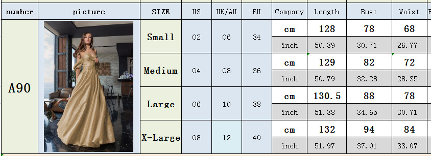 Autumn Women's Off Shoulder Swing Wedding Dress Annual Party Evening Dress