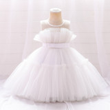 Girls Dress Tutu Dress Mesh Birthday Princess Dress Children'S Dress