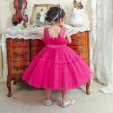 Girls Dress Tutu Dress Mesh Birthday Princess Dress Children'S Dress