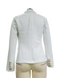 Women'S Solid Color Fashion Casual Blazer Jacket