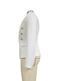 Women'S Solid Color Fashion Casual Blazer Jacket