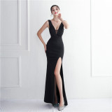 Long Sequins Plus Size Costume Formal Party Evening Dress