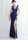 Long Sequins Plus Size Costume Formal Party Evening Dress
