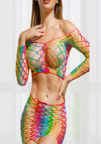 Multi-Color Sexy Lingerie Women'S Sexy See-Through Sexy Fishnet Clothes