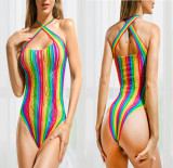 Multi-Color Sexy Lingerie Women'S Sexy See-Through Sexy Fishnet Clothes