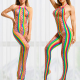 Multi-Color Sexy Lingerie Women'S Sexy See-Through Sexy Fishnet Clothes