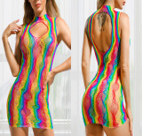 Multi-Color Sexy Lingerie Women'S Sexy See-Through Sexy Fishnet Clothes