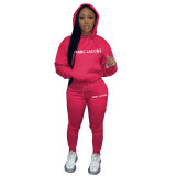 Women's Trend Logo Hoodies Tracksuit