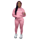 Women's Trend Logo Hoodies Tracksuit