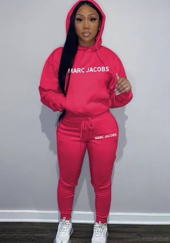 Women's Trend Logo Hoodies Tracksuit