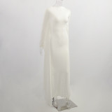 Fall Chic Trend Party Bat Version Cozy Women Long Dress