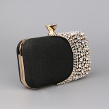 Women Vintage Beaded Clutch Evening Bag