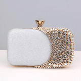 Women Vintage Beaded Clutch Evening Bag