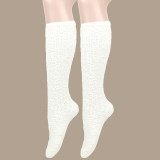 Women autumn and winter coral fleece socks