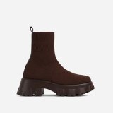 Women Casual Fall/Winter Stretch Socks Short Boots