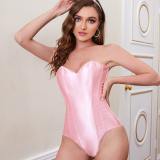 women sexy rabbit vintage corset