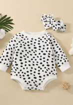 Children's Clothing Girls Spring Autumn Cute Polka Dot Long Sleeve bodysuit Jumpsuit Children's Clothing Girls Spring Autumn Cute Polka Dot Long Sleeve bodysuit Jumpsuit