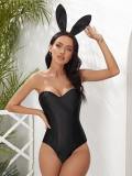 women sexy rabbit vintage corset