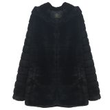 Fur Autumn Winter Faux Fur Long Hooded Fur Coat Women'S Coats
