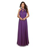 Women Sexy Cross Backless Bandage Long Dress