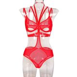 Women Sexy Mesh Bodysuit Lingerie