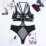Women Sexy Mesh Bodysuit Lingerie