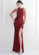 Plus Size Women Sequin Formal Party Evening Dress