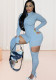 Women's High Waisted Slim Ribbed Solid Jumpsuit Women's Jumpsuit