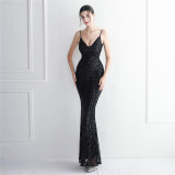 sequins Plus Size Fat Size Costume Formal Party Evening Dress