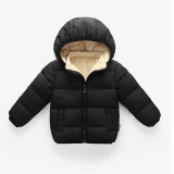 Customized Children'S Fleece Warm Cotton Padded Clothing Boys Down Cotton Clothing Girls Cotton Padded Jacket Baby Children'S Clothing Jacket