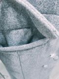 Women Vintage Turndown Collar Long Jacket