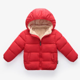 Customized Children'S Fleece Warm Cotton Padded Clothing Boys Down Cotton Clothing Girls Cotton Padded Jacket Baby Children'S Clothing Jacket