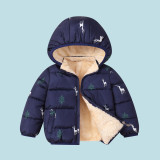 Customized Children'S Fleece Warm Cotton Padded Clothing Boys Down Cotton Clothing Girls Cotton Padded Jacket Baby Children'S Clothing Jacket