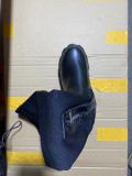 Women's cotton boots autumn and winter long Martin boots leather knitting Patchwork over the knee boots